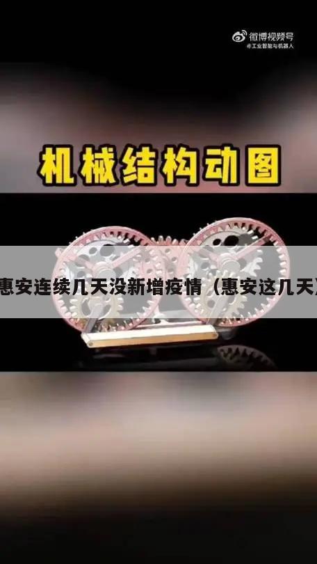 惠安连续几天没新增疫情(惠安这几天)